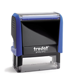 4912 Trodat Printy 4912 Self Inking Text Stamp Blue, 47x18mm, Replacement inkpad 6/4912